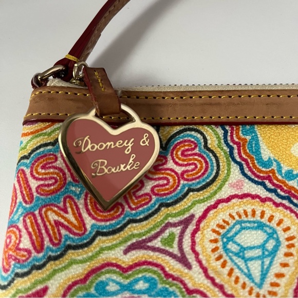 Disney Princess Dooney & Bourke Pop Princess Large Slim Wristlet/Bag* - Picture 8 of 11